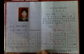 宿州2000年高中畢業證樣本（安徽省宿州市高中畢業證樣本）