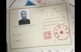 湖南邵陽2002年高中畢業證（湖南省普通高中畢業證模板樣本）